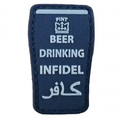 PVC Nášivka - Beer drinking infidel (BK)