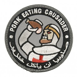 Nášivka - Pork eating crusader