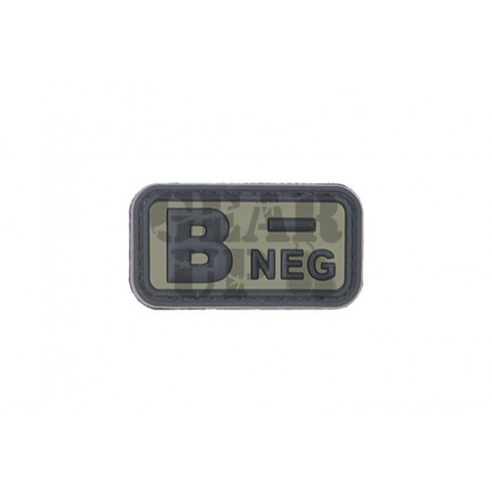 PVC Nášivka - B NEG