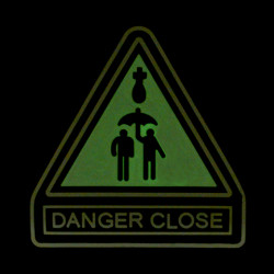 PVC Nášivka - Danger close 2