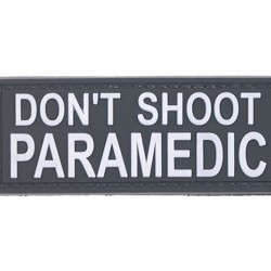PVC Nášivka - Dont shoot paramedic (BK)