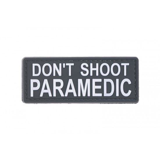 PVC Nášivka - Dont shoot paramedic (BK)