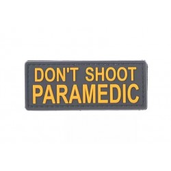 PVC Nášivka - Dont shoot paramedic (BKY)