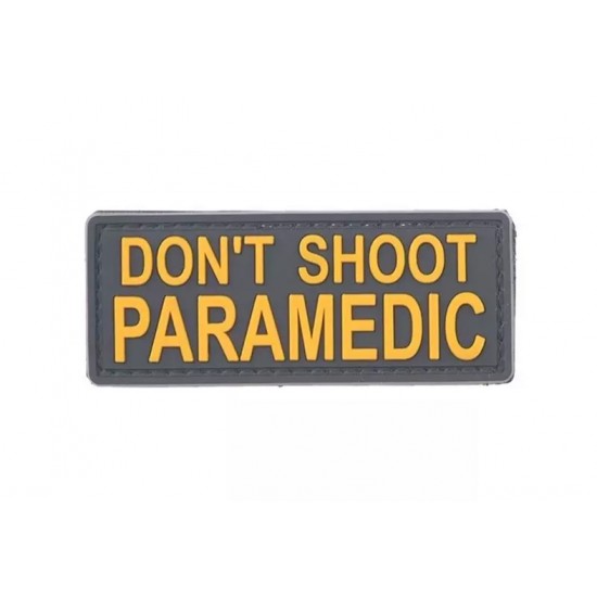 PVC Nášivka - Dont shoot paramedic (BKY)