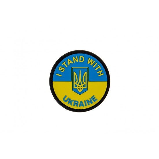 PVC Nášivka - I stand with Ukraine PVC Nášivka - I stand with Ukraine