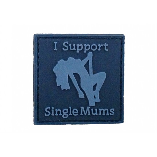 PVC Nášivka - I support single mums (BK)