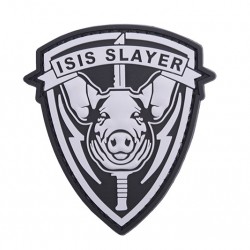 PVC Nášivka - ISIS Slayer prasa
