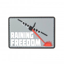 PVC Nášivka - Raining Freedom