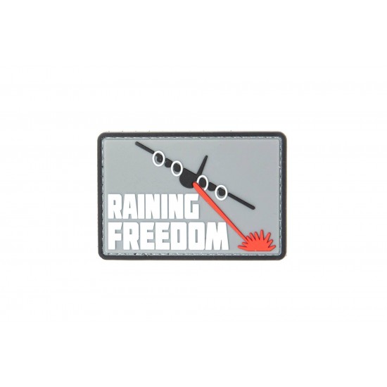 PVC Nášivka - Raining Freedom