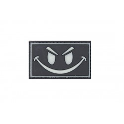 PVC Nášivka - Smile (BK)
