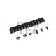 PTS RIS lišta ERS pre M-LOK 125 mm (BK) PTS RIS lišta ERS pre M-LOK 125 mm (BK)