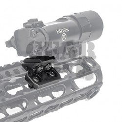 WADSN Offset RIS montáž 45 stupňov 55 mm KeyMod/M-LOK (BK)